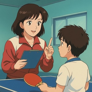 Die besonderen Merkmale beim Tischtennis stellen besondere Anforderungen an die Ausbildung. Ein mode
